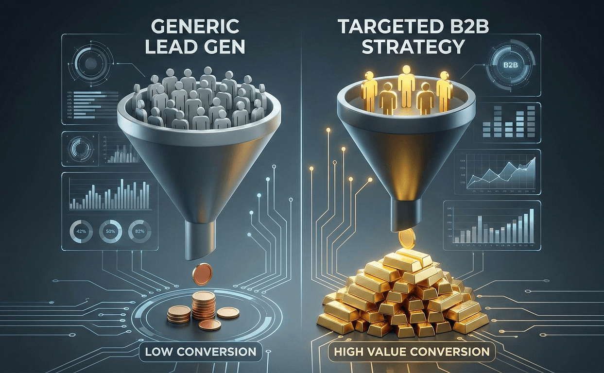 SaaS SEO Funnel - High Volume vs High Intent